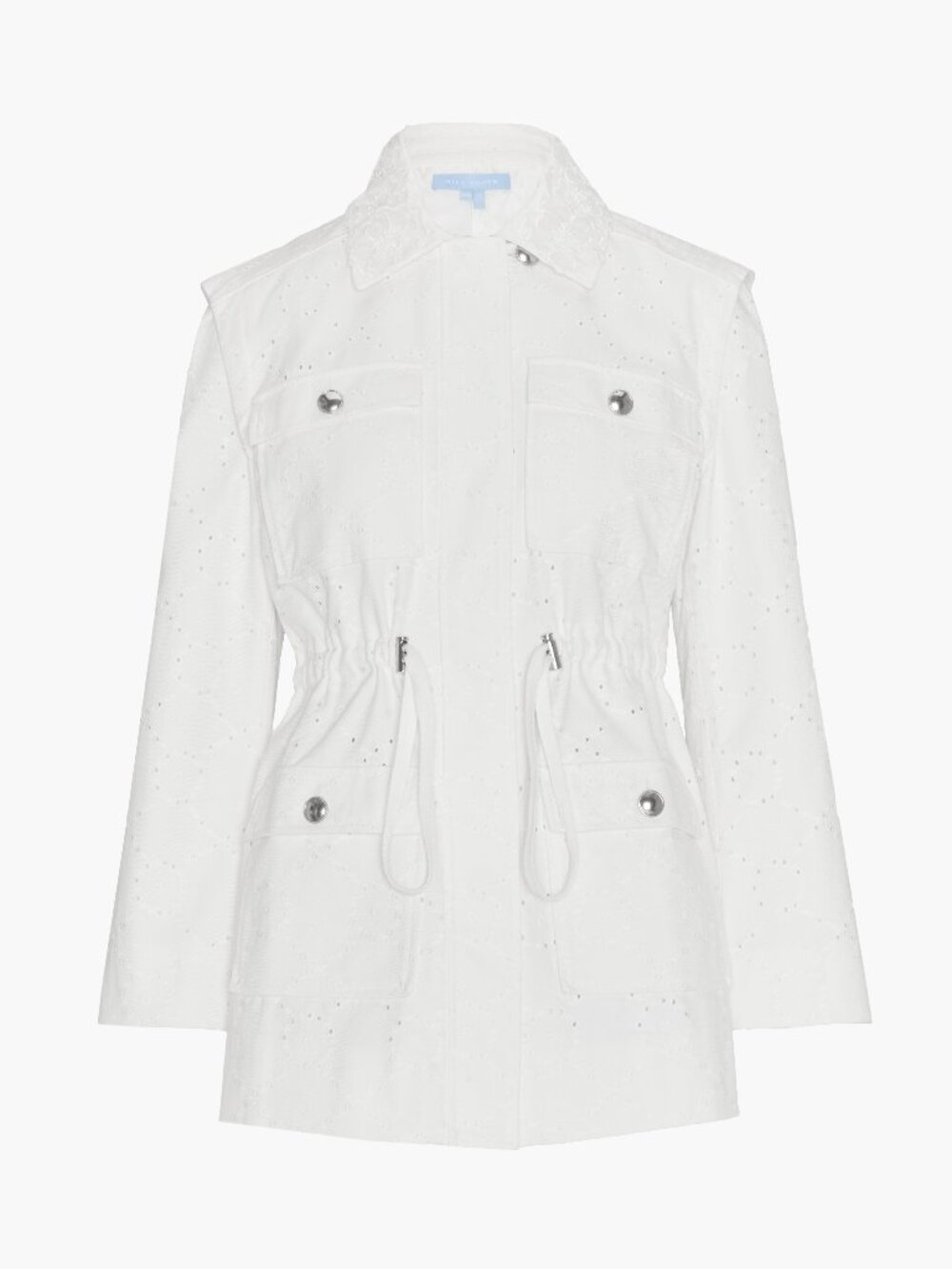 Hill House Home, The Gillian Jacket - Ivory Eyelet Size XXXXL
